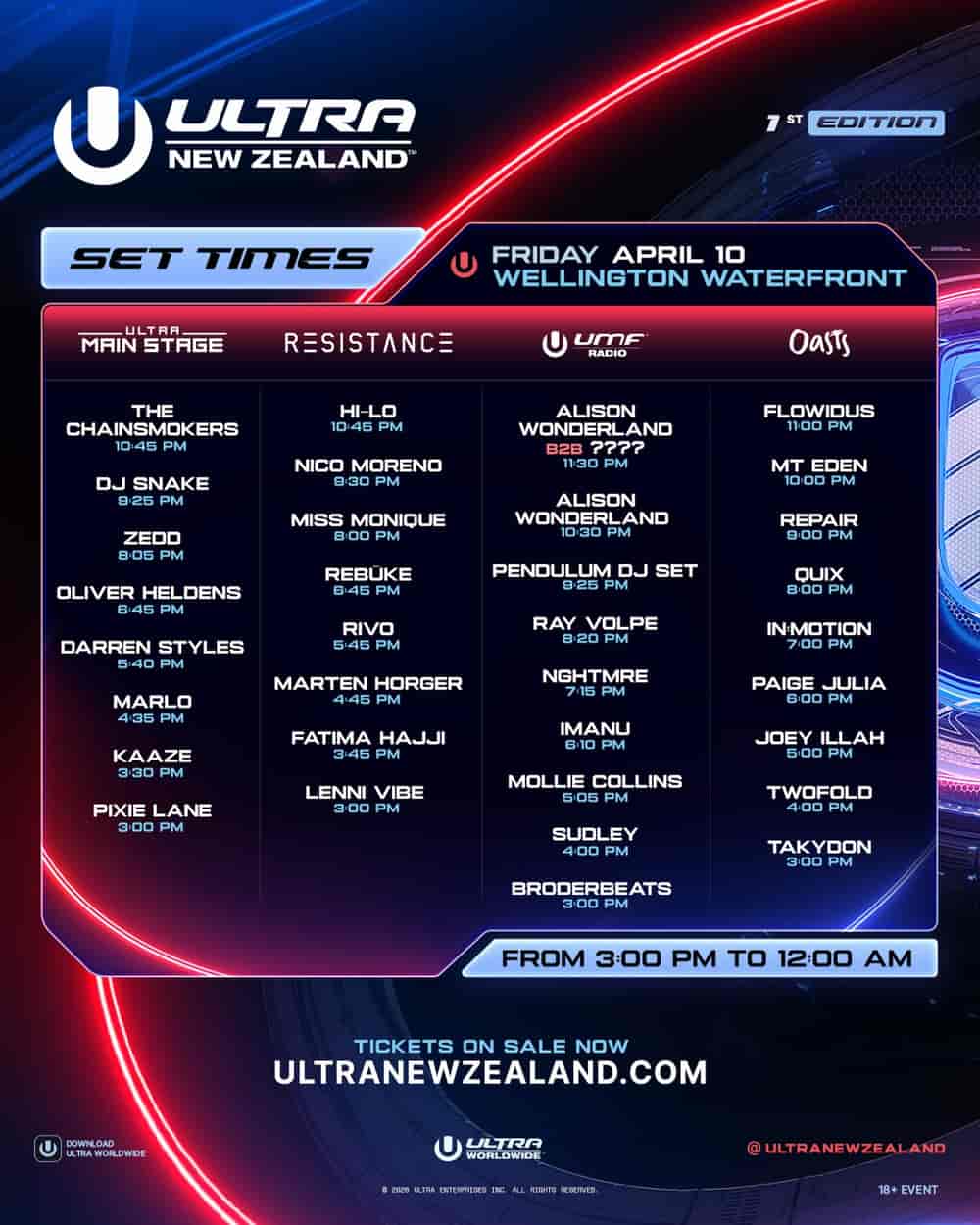 Timetable