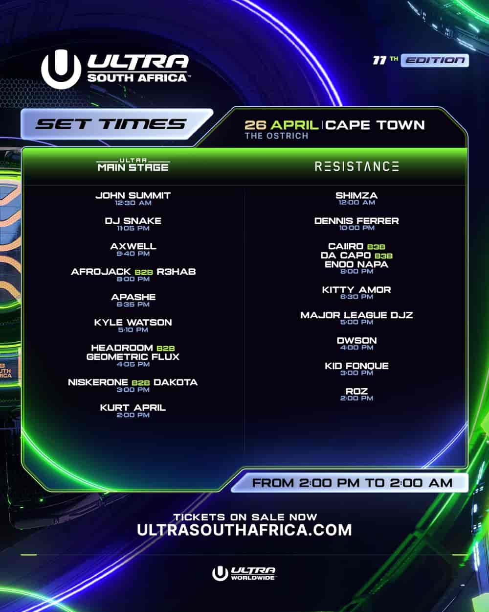 Timetable