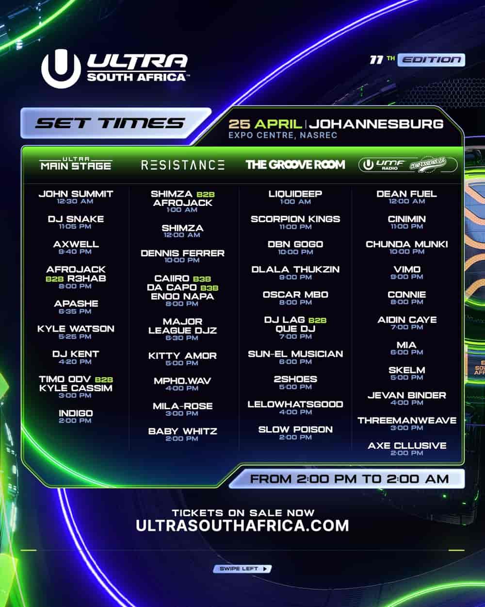 Timetable