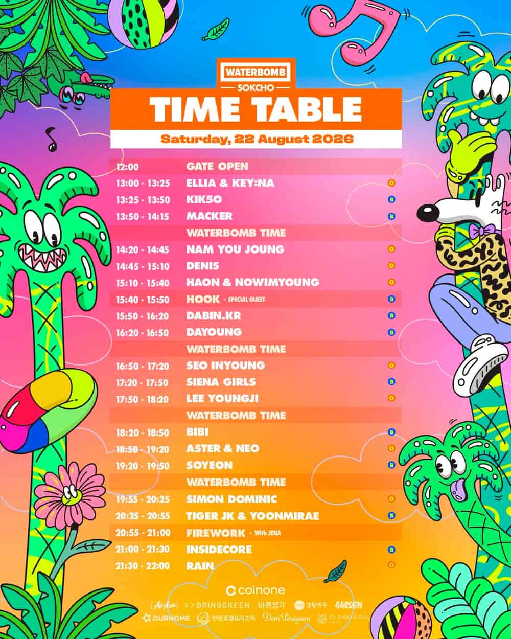 Timetable