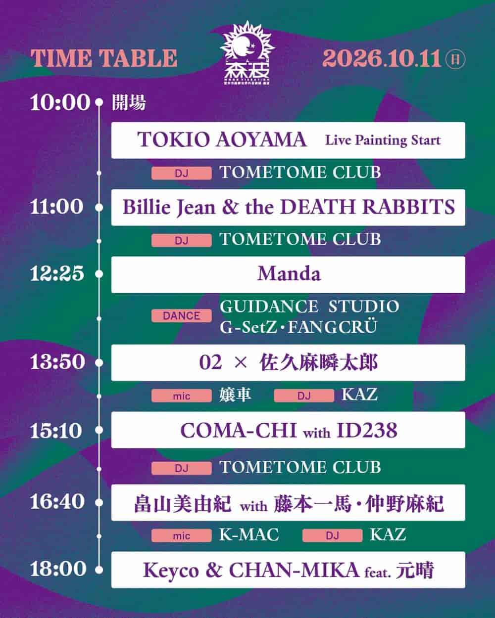 Timetable