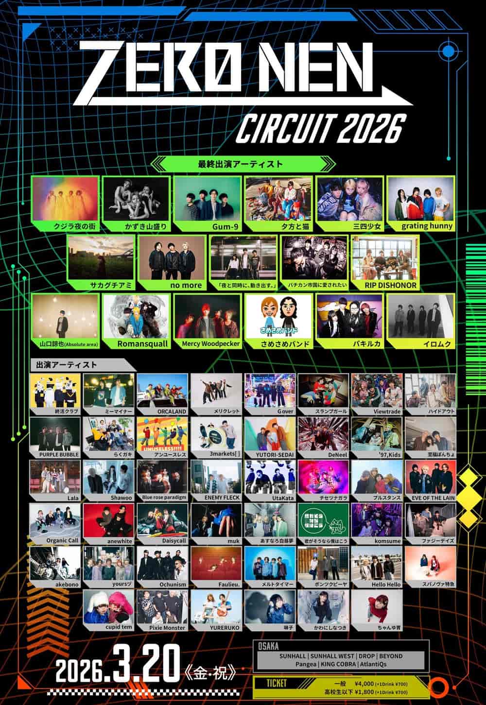ZERO NEN CIRCUIT 2026